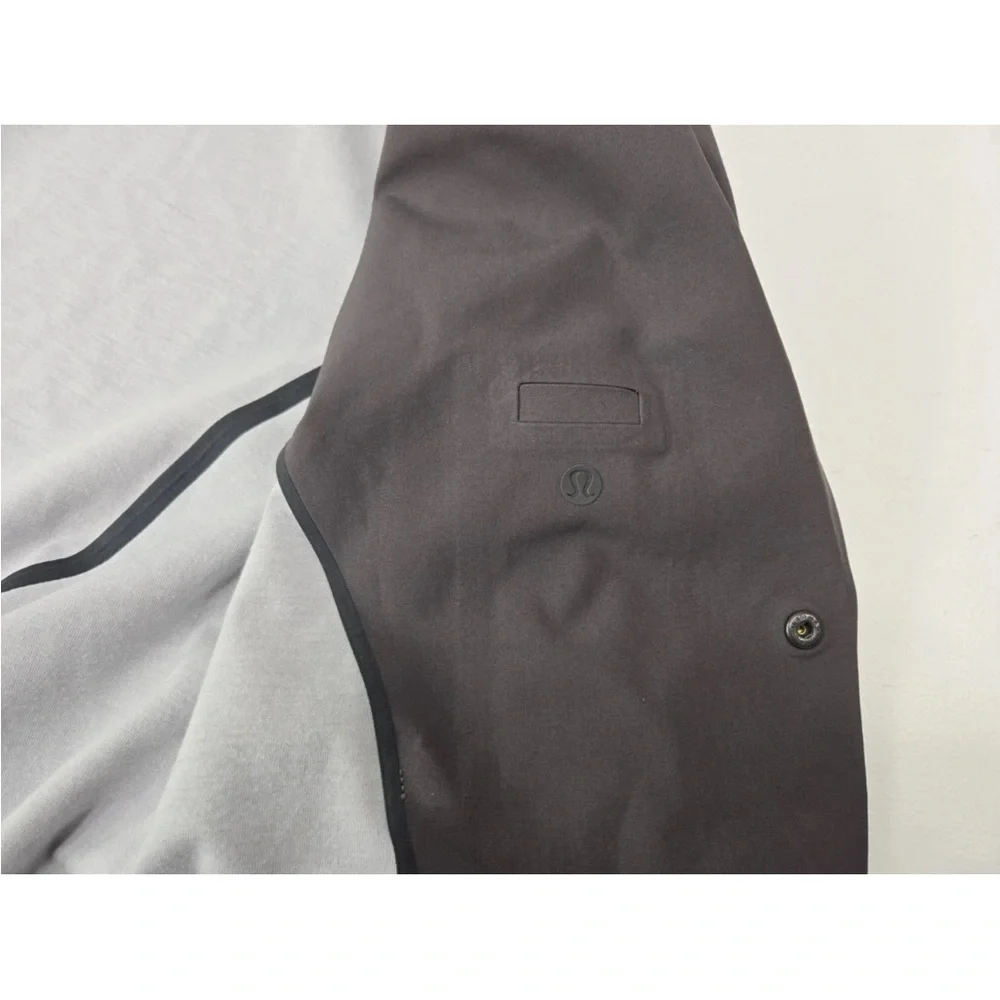Lululemon Lab Snap Front Blazer Jacket Green Exclusive Size M/L Mens
